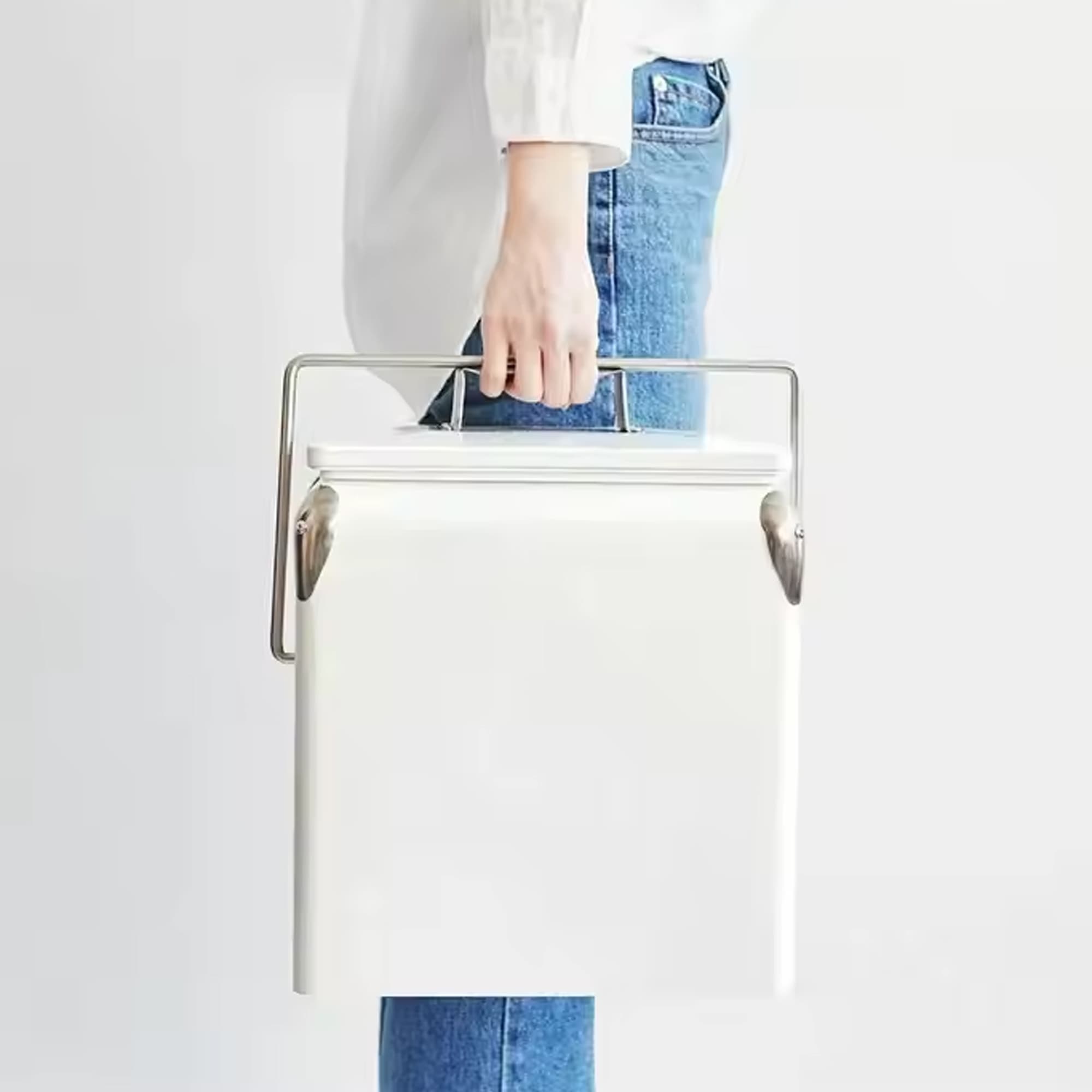 Retro Metal Ice Cooler Box 13L [19-CL007]