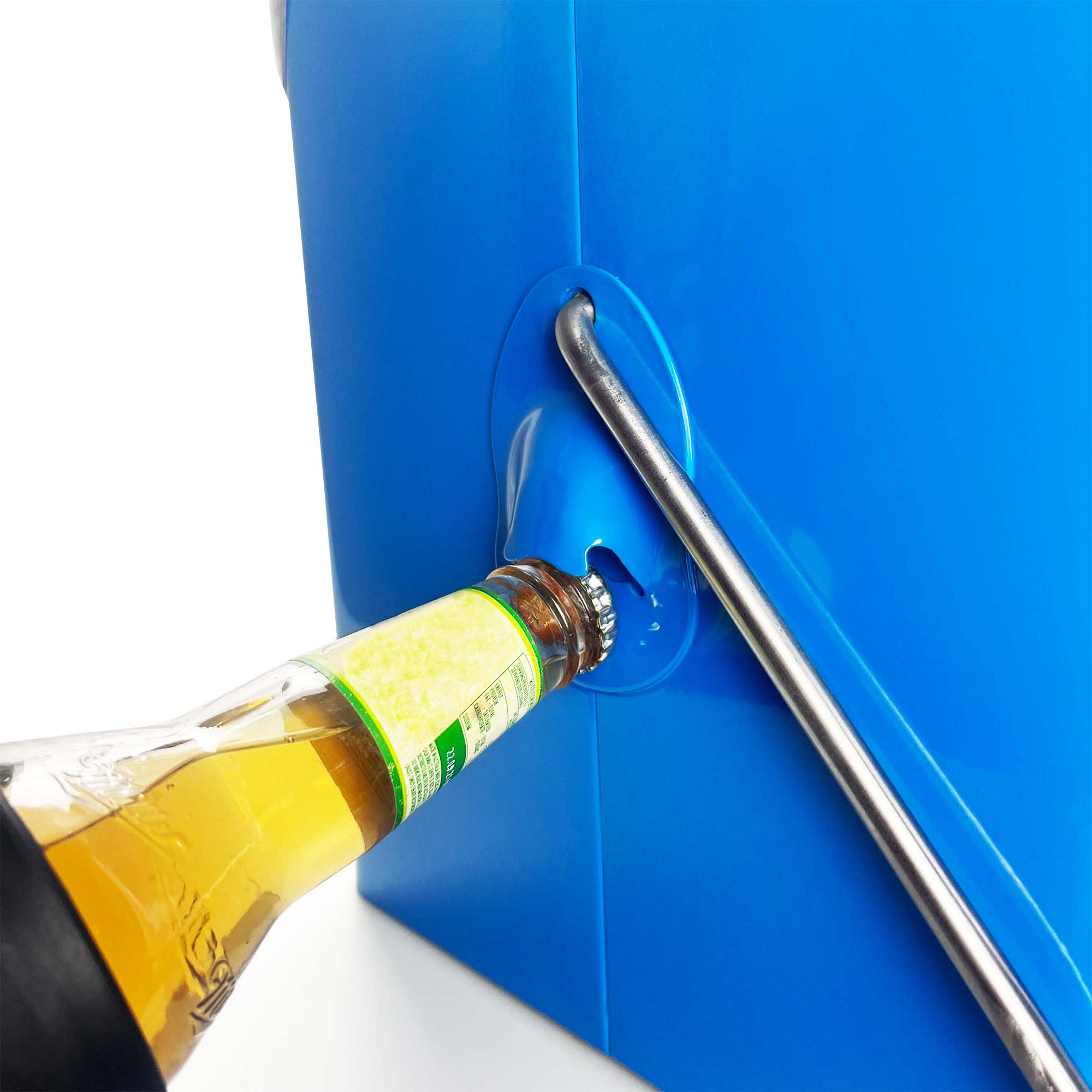 Retro Metal Ice Cooler Box 13L [19-CL007]