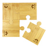 Puzzle Bamboo Coaster Set [19-CST012]