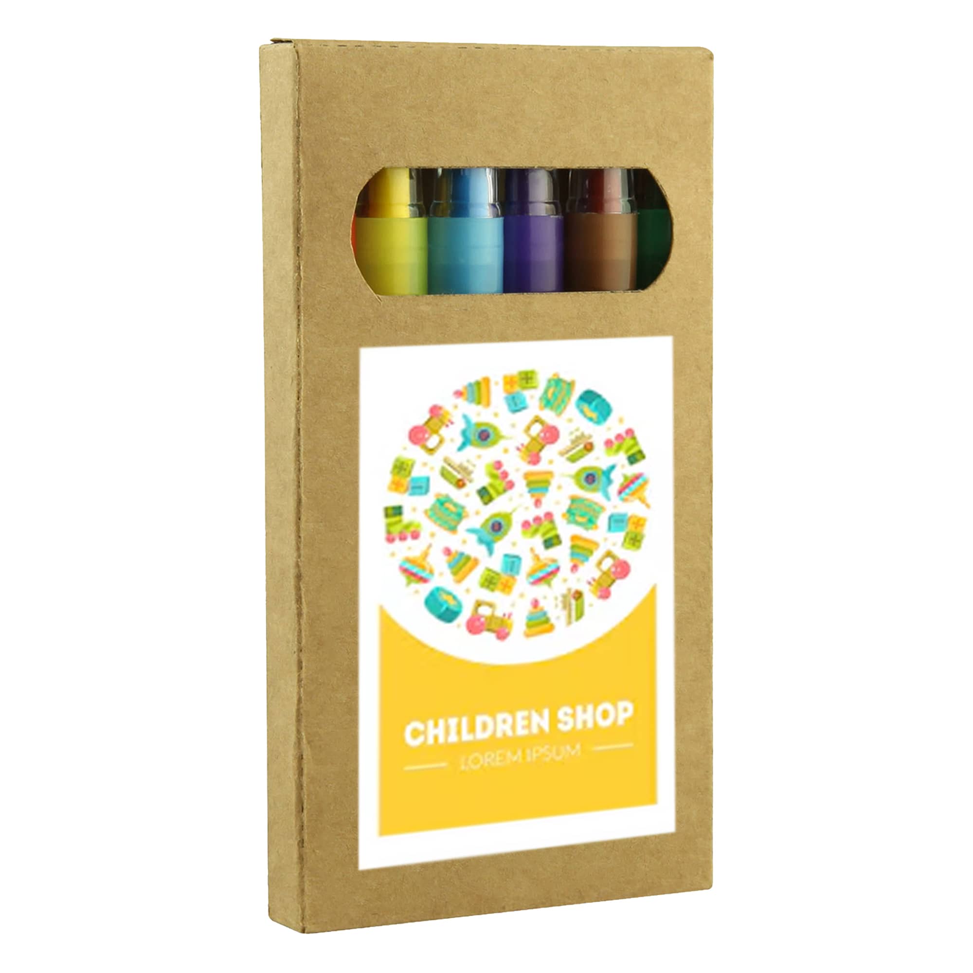Turin 6CT Twist Crayon Set [19-CY003]
