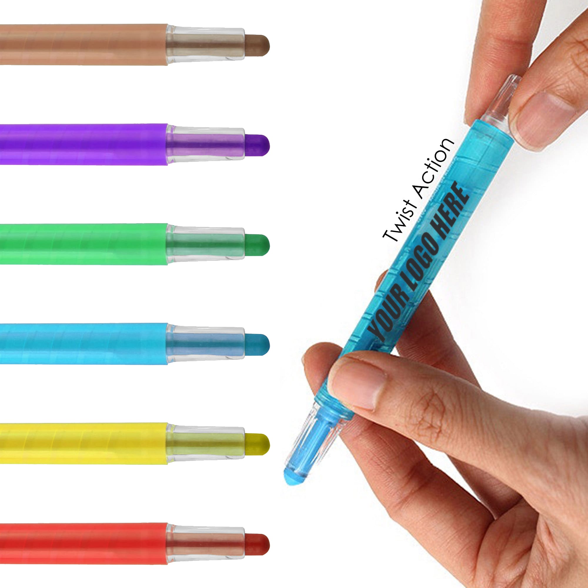 Turin 6CT Twist Crayon Set [19-CY003]