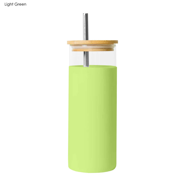 Vanisa Glass Drink Bottle with Sleeve [19-DB028]