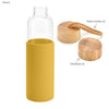 Honya Glass Drink Bottle with Sleeve [19-DB031]