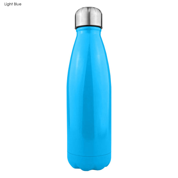 Komo Shiny Stainless Steel Drink Bottle Single Wall [19-DB043]