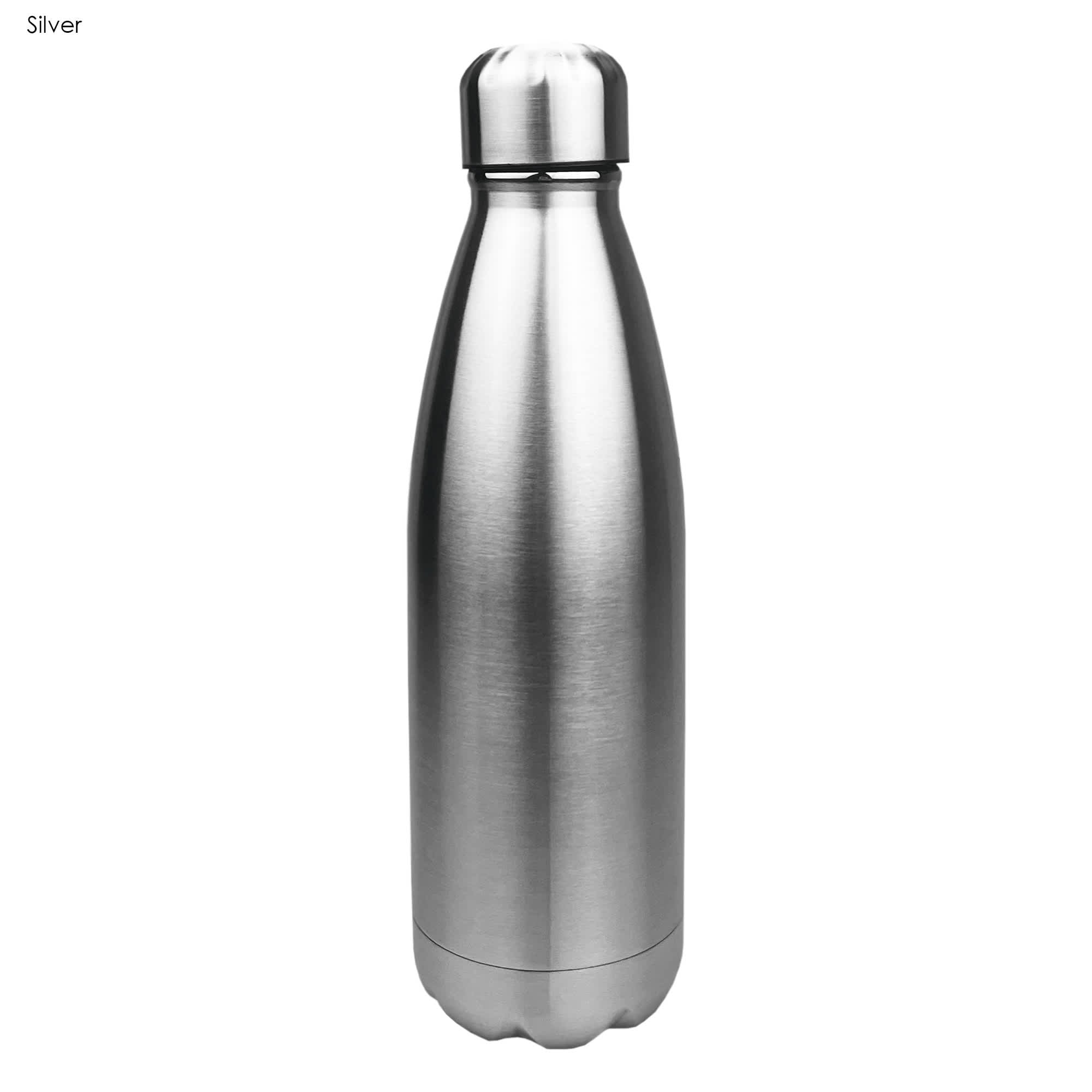 Komo Shiny Stainless Steel Drink Bottle Single Wall [19-DB043]