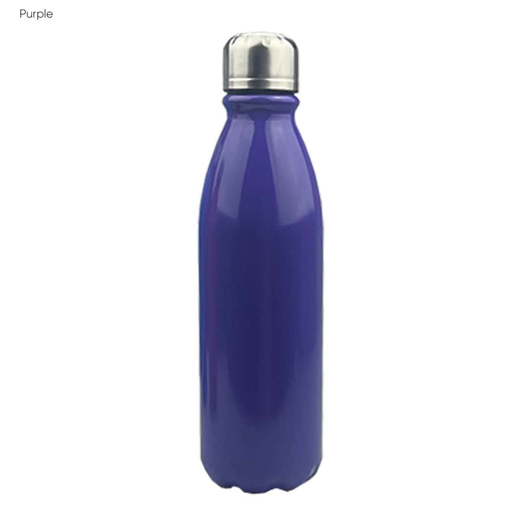 Komo Shiny Aluminium Drink Bottle Single Wall [19-DB044]
