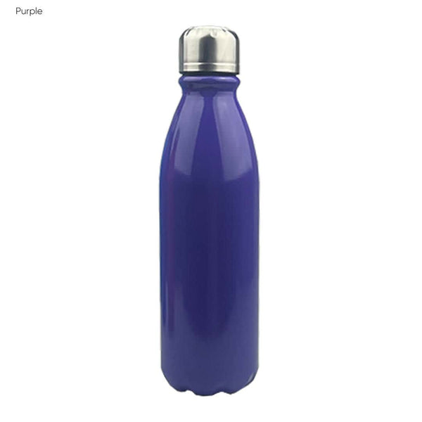 Komo Shiny Aluminium Drink Bottle Single Wall [19-DB044]