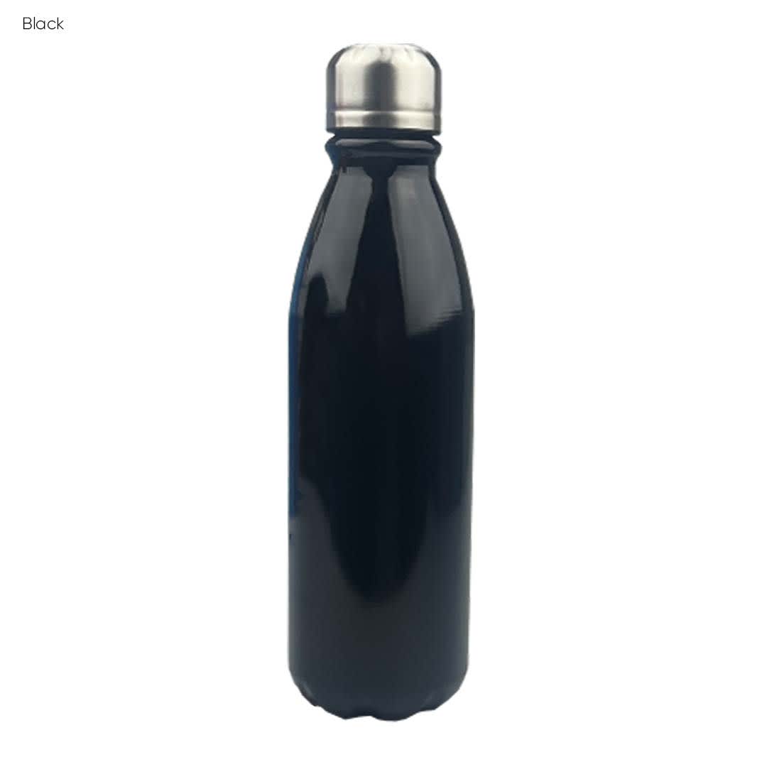 Komo Shiny Aluminium Drink Bottle Single Wall [19-DB044]
