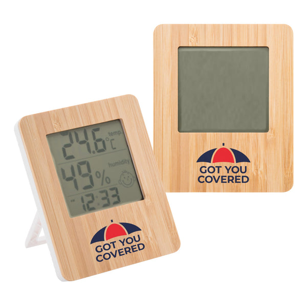 Bamboo Desk Clock [19-DC001]