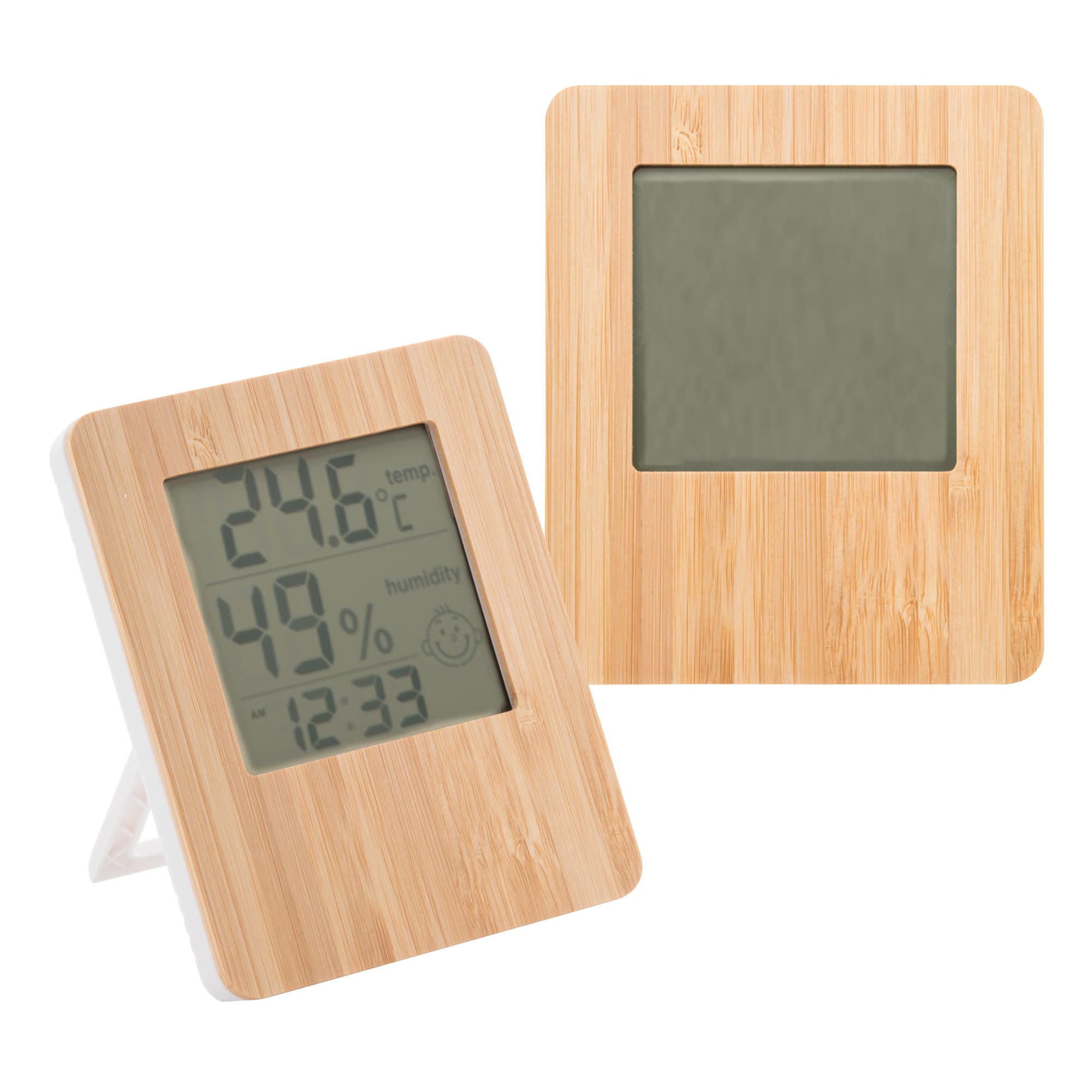 Bamboo Desk Clock [19-DC001]