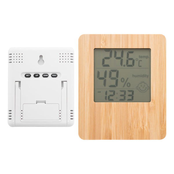 Bamboo Desk Clock [19-DC001]