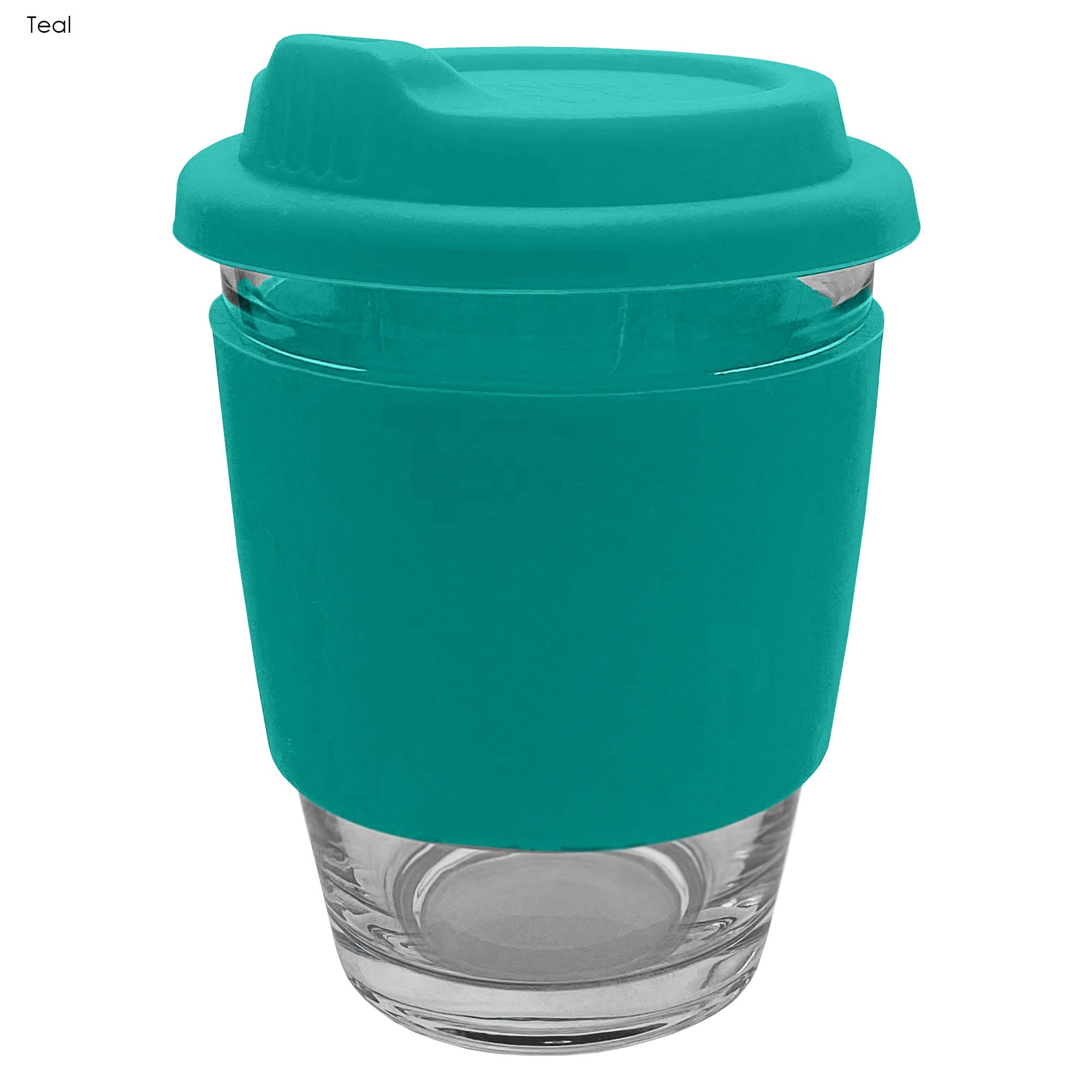 Carlo Glass Coffee Cup  Silicone [19-EK012]