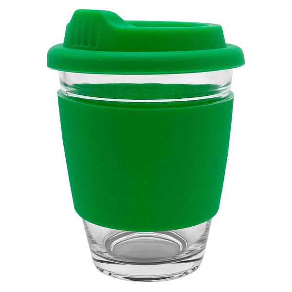 Carlo Glass Coffee Cup  Silicone [19-EK012]