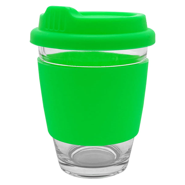 Carlo Glass Coffee Cup  Silicone [19-EK012]
