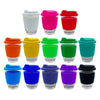 Carlo Glass Coffee Cup  Silicone [19-EK012]