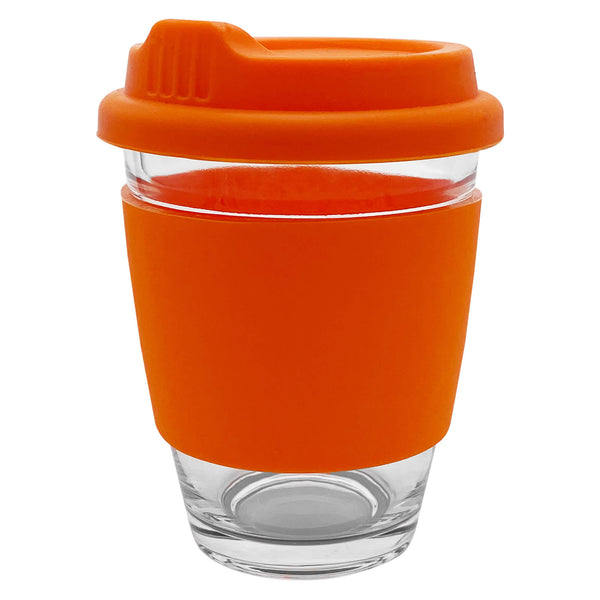 Carlo Glass Coffee Cup  Silicone [19-EK012]