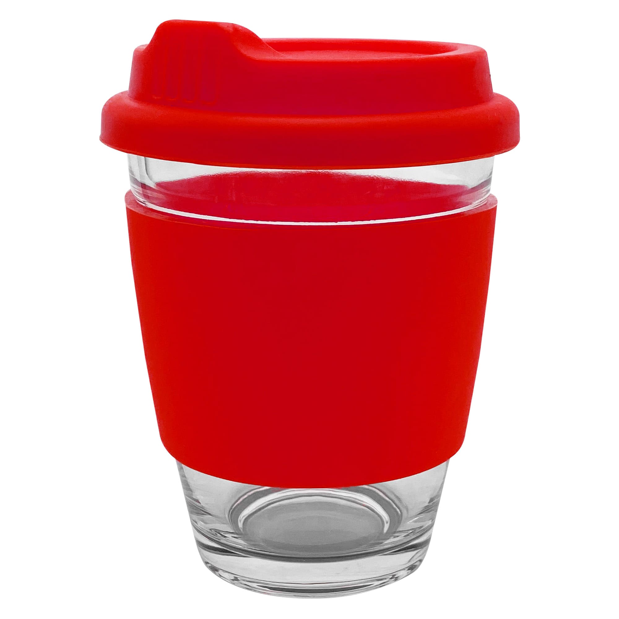 Carlo Glass Coffee Cup  Silicone [19-EK012]