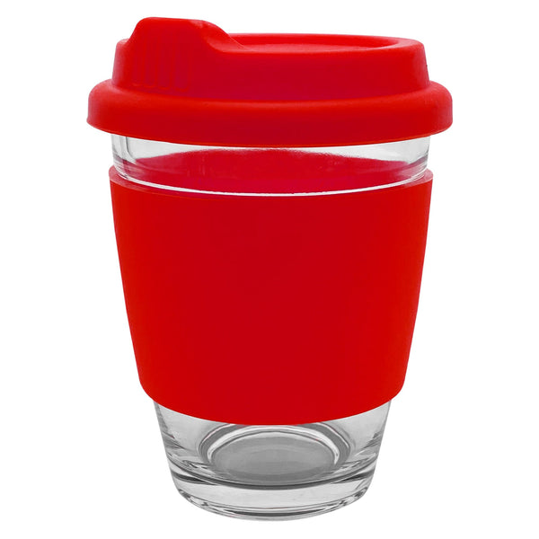 Carlo Glass Coffee Cup  Silicone [19-EK012]
