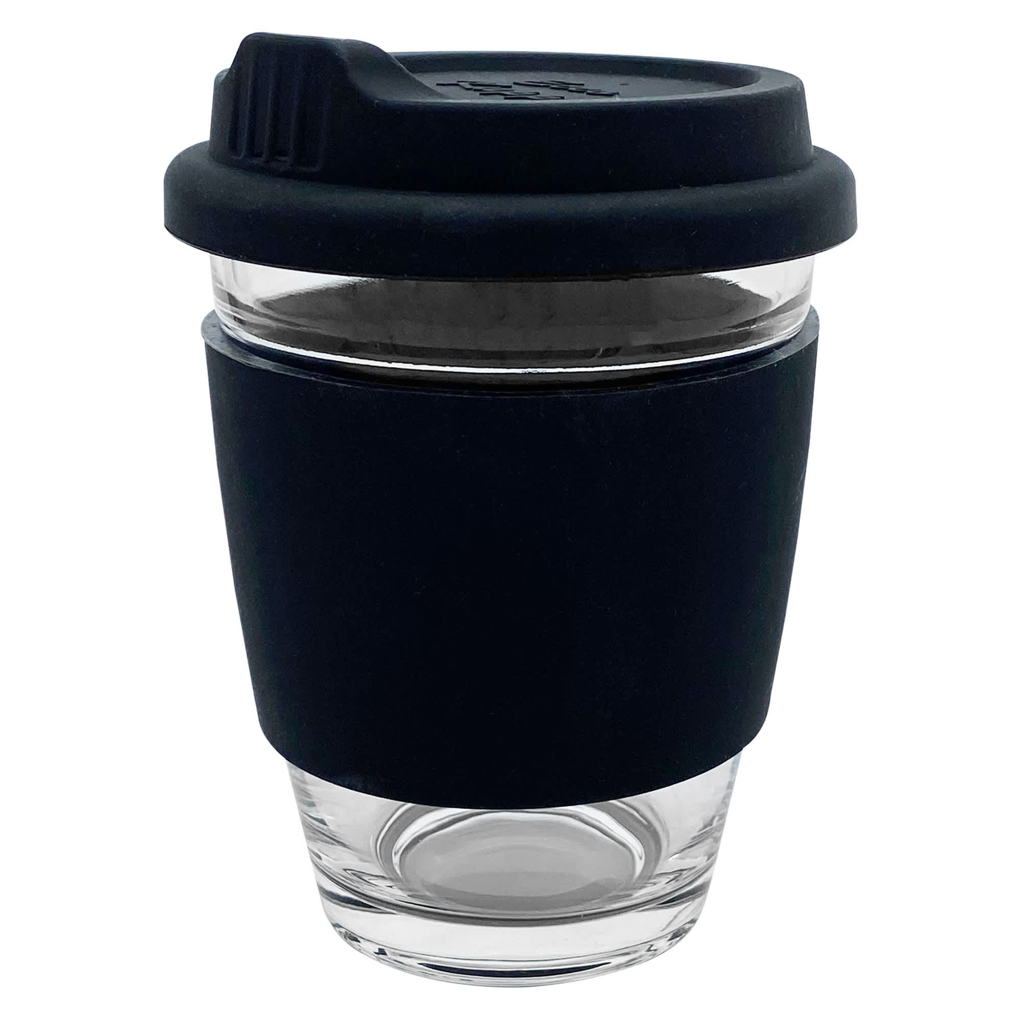 Carlo Glass Coffee Cup  Silicone [19-EK012]
