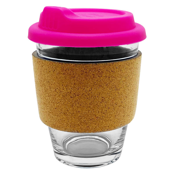 Carlo Glass Coffee Cup  Cork [19-EK013]