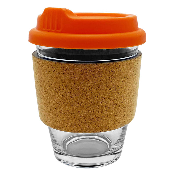 Carlo Glass Coffee Cup  Cork [19-EK013]