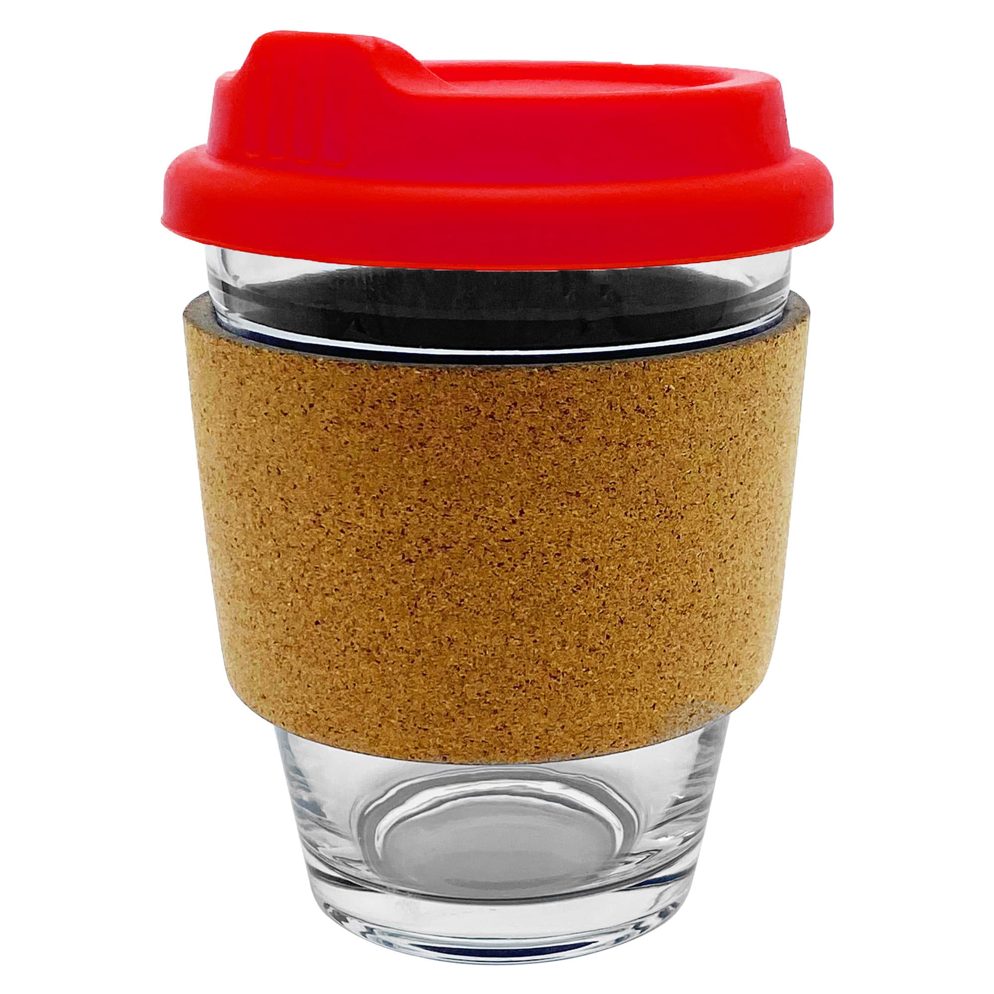 Carlo Glass Coffee Cup  Cork [19-EK013]