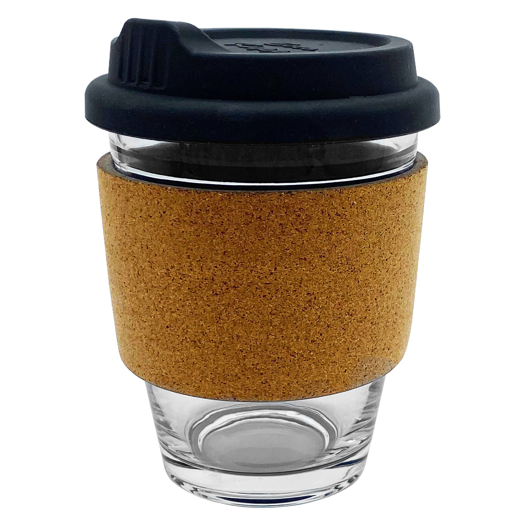 Carlo Glass Coffee Cup  Cork [19-EK013]