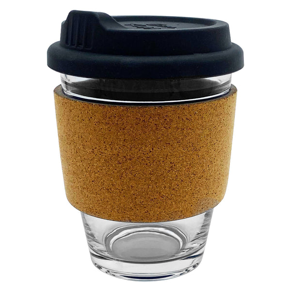 Carlo Glass Coffee Cup  Cork [19-EK013]