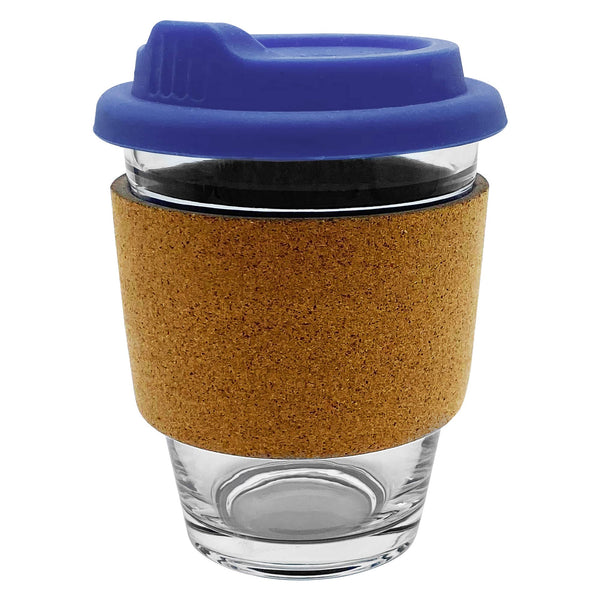 Carlo Glass Coffee Cup  Cork [19-EK013]