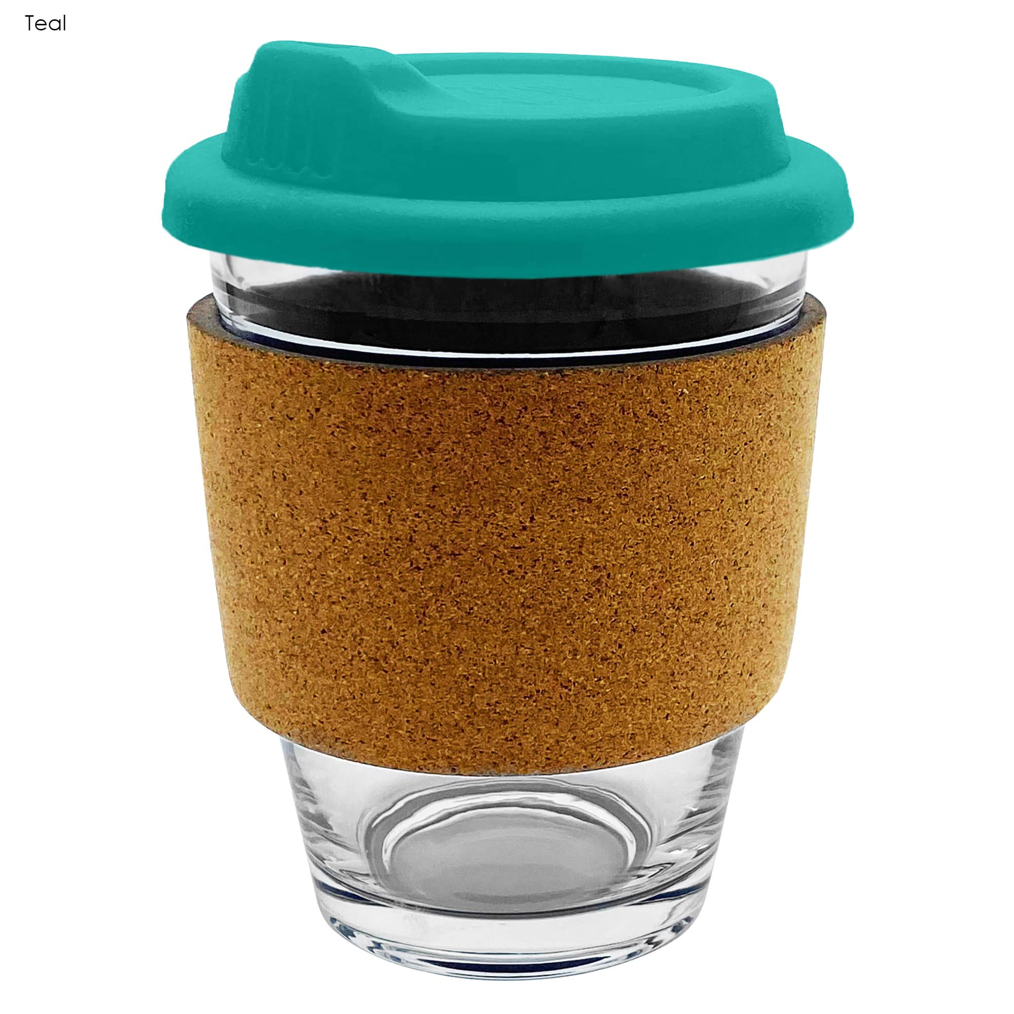 Carlo Glass Coffee Cup  Cork [19-EK013]