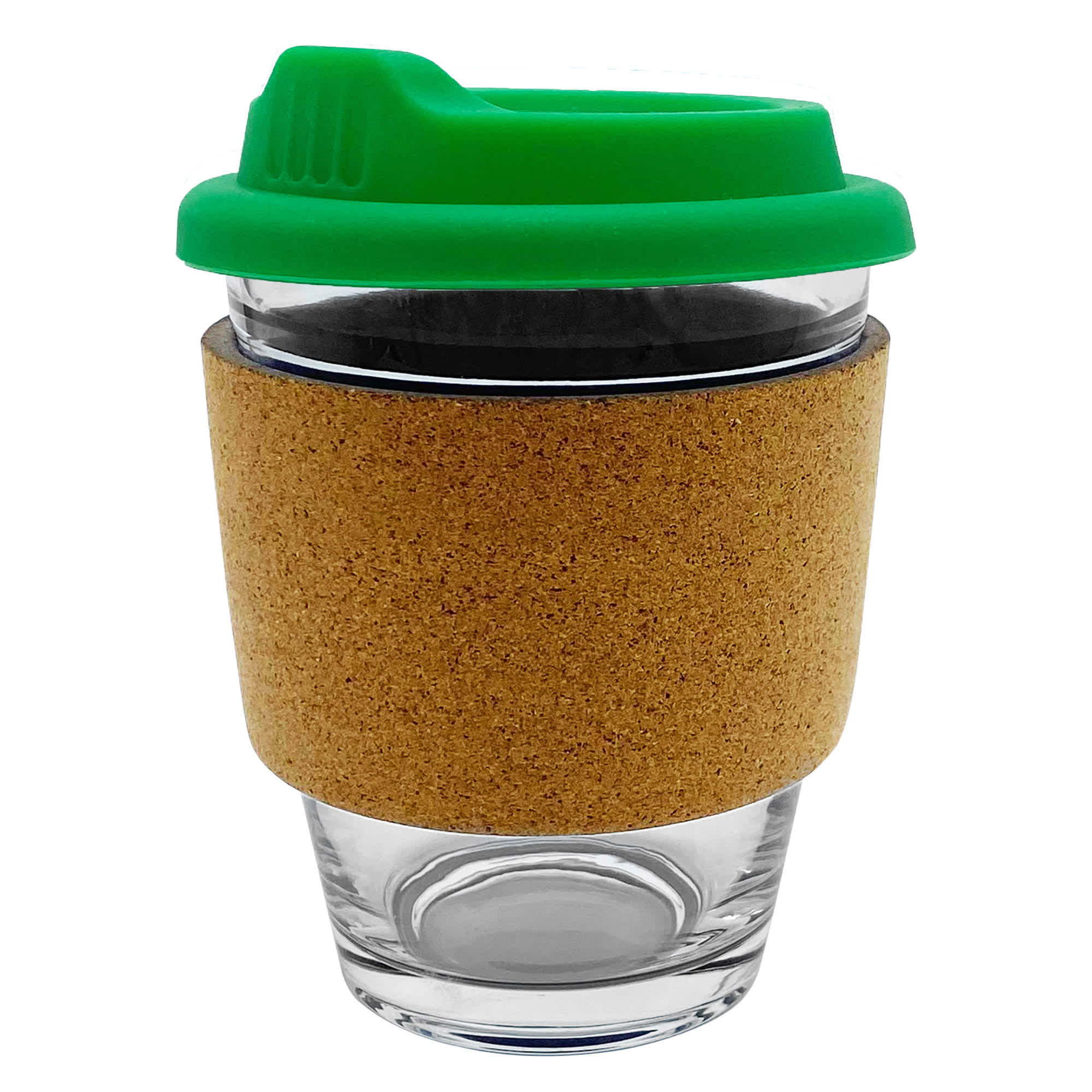 Carlo Glass Coffee Cup  Cork [19-EK013]