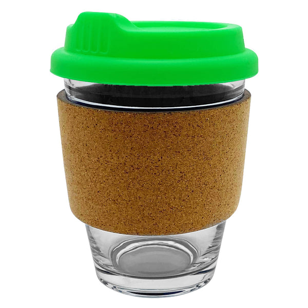 Carlo Glass Coffee Cup  Cork [19-EK013]