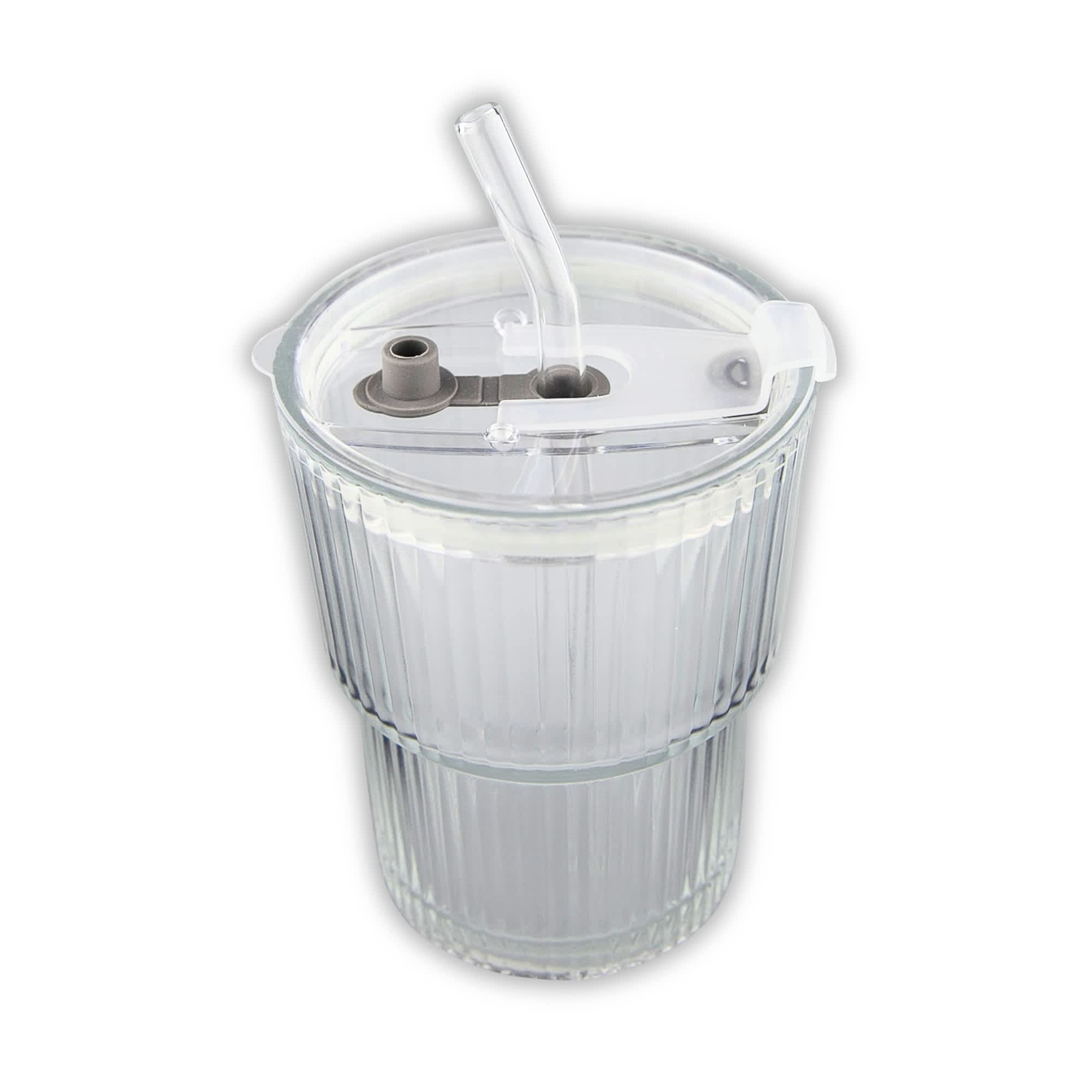 Puccino Glass Ice Coffee Cup [19-EK023]