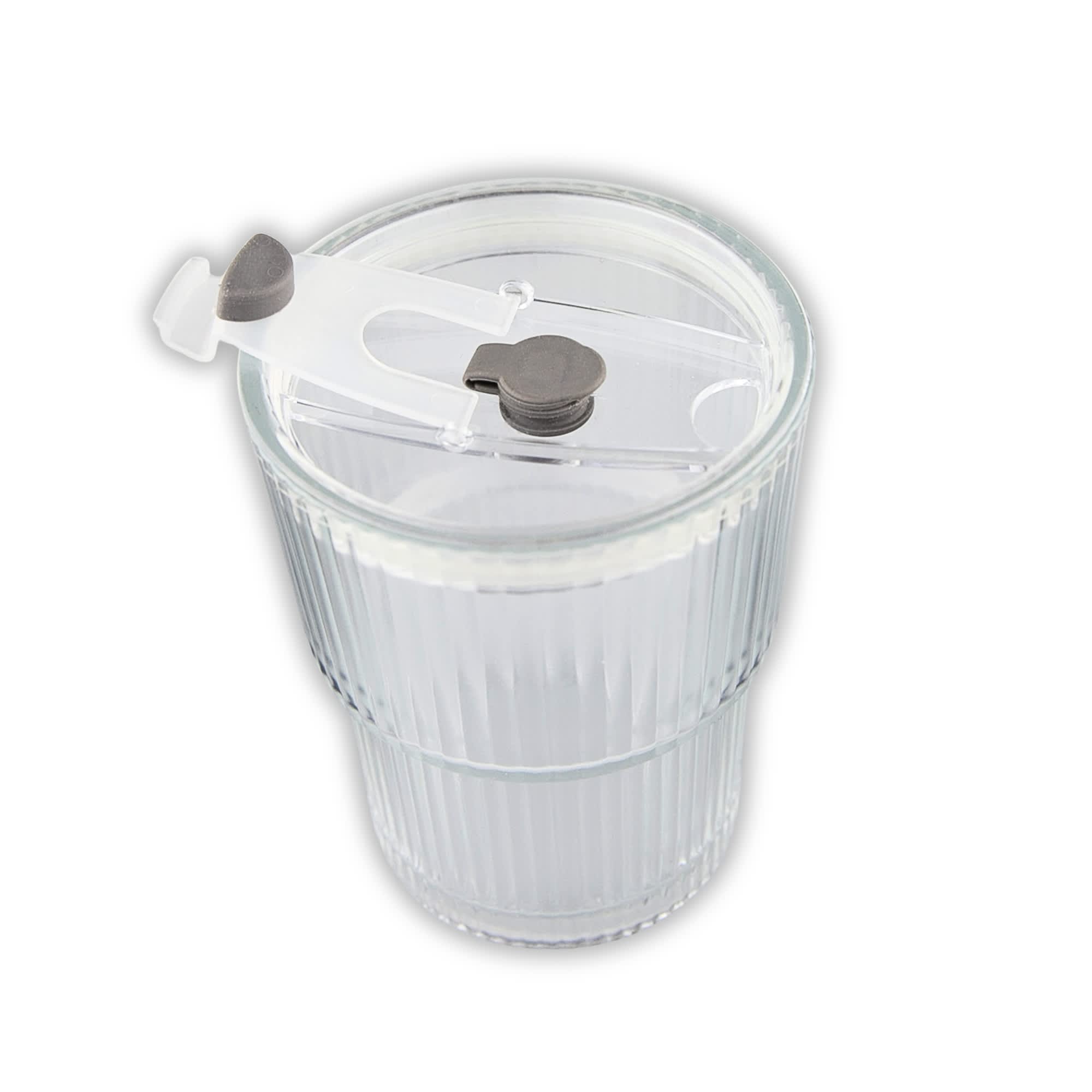 Puccino Glass Ice Coffee Cup [19-EK023]
