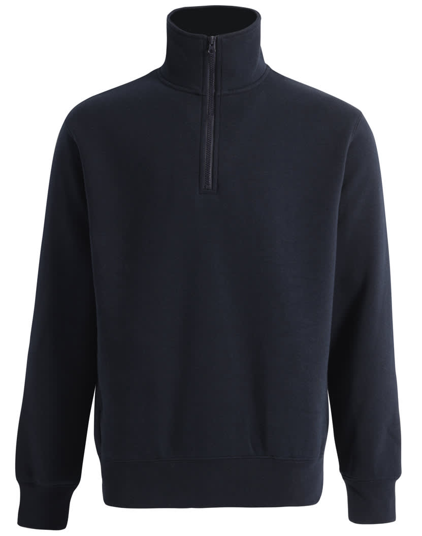 Kids 1/2 Zip Collar Fleecy Sweat [53-FL02Y]