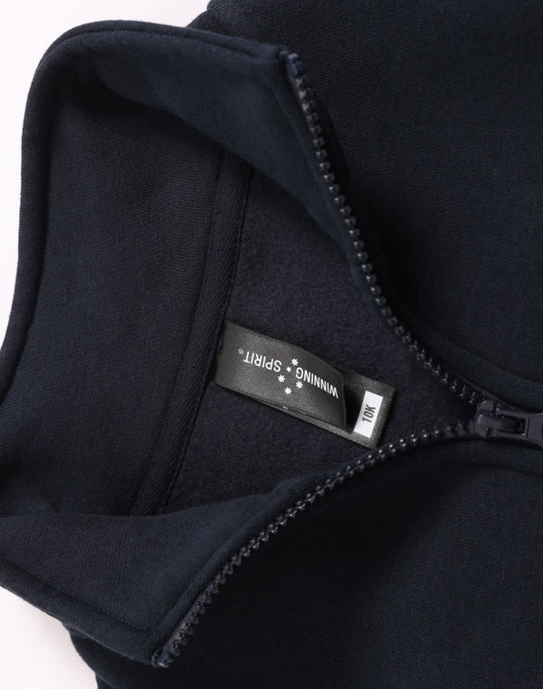 Kids 1/2 Zip Collar Fleecy Sweat [53-FL02Y]