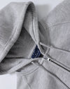Ladies fullzip fleecy hoodie [53-FL04]