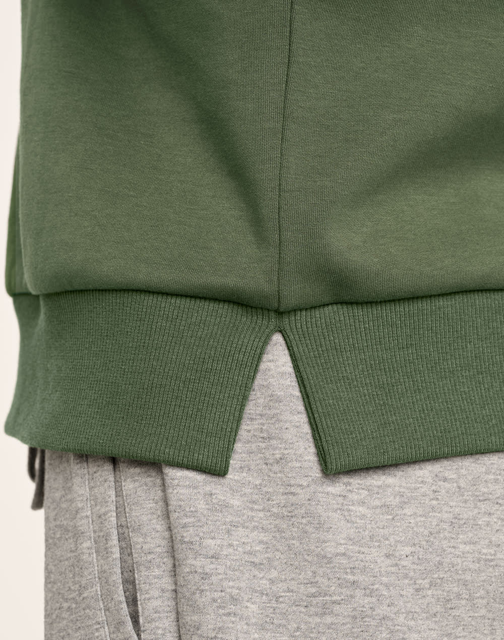 Unisex Airlayered CVC Crew Neck Sweater [53-FL05]