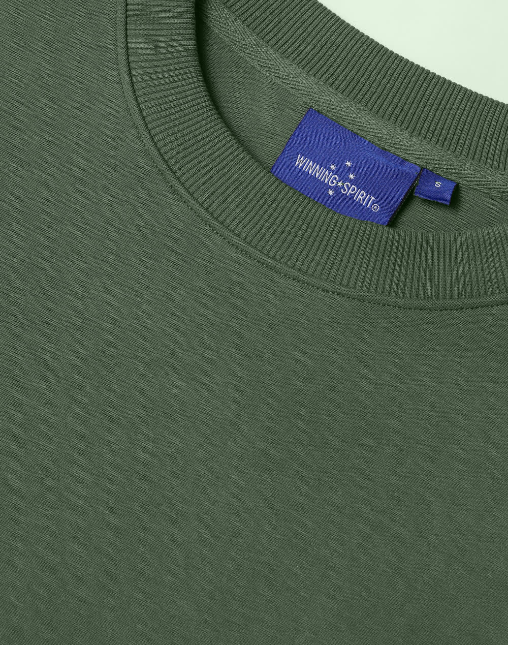 Unisex Airlayered CVC Crew Neck Sweater [53-FL05]