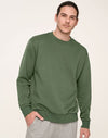 Unisex Airlayered CVC Crew Neck Sweater [53-FL05]