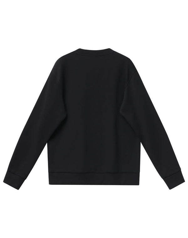 Unisex Airlayered CVC Crew Neck Sweater [53-FL05]