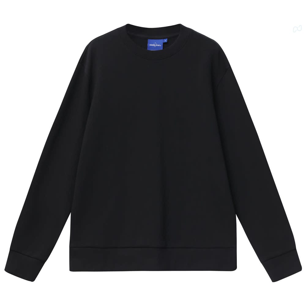 Unisex Airlayered CVC Crew Neck Sweater [53-FL05]