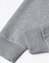 Unisex Airlayered CVC Crew Neck Sweater [53-FL05]