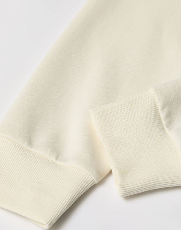 Unisex Airlayered CVC Crew Neck Sweater [53-FL05]