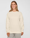 Unisex Airlayered CVC Crew Neck Sweater [53-FL05]