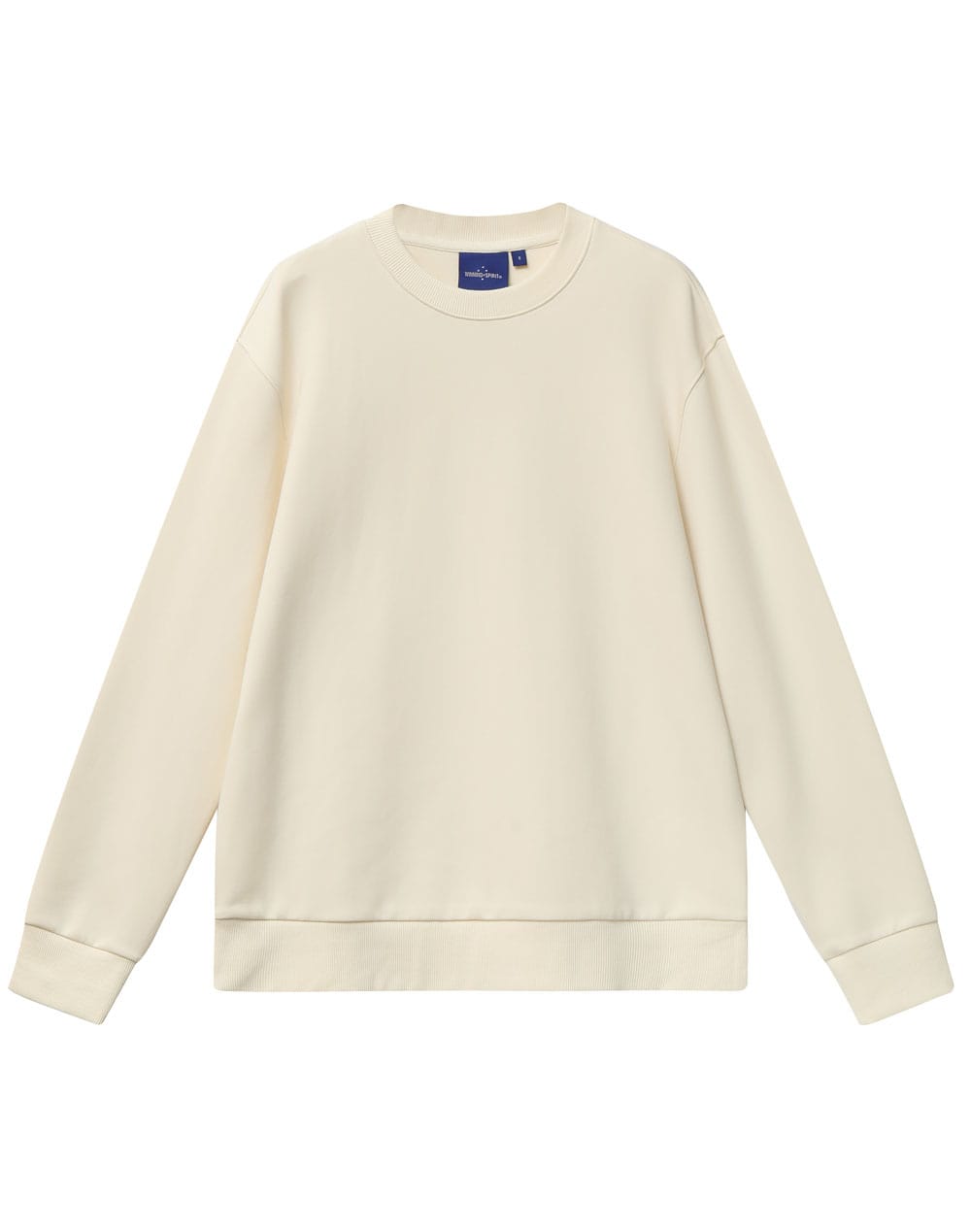 Unisex Airlayered CVC Crew Neck Sweater [53-FL05]