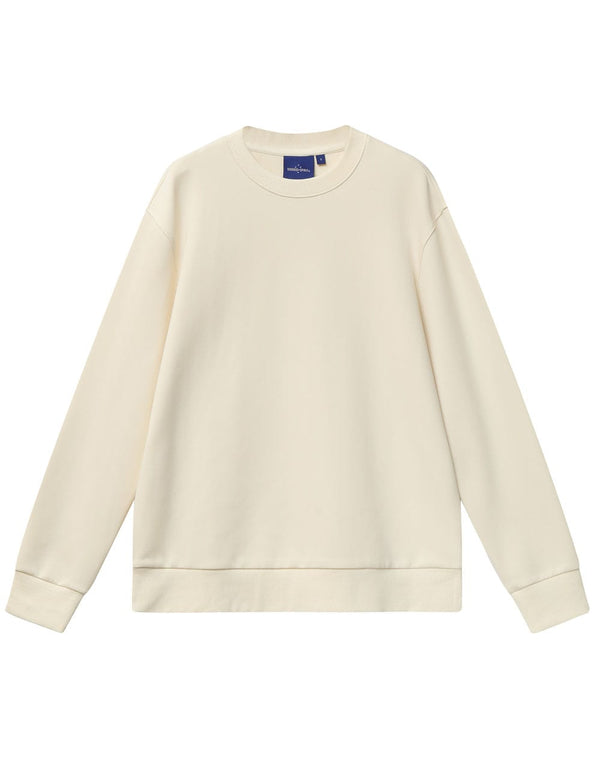Unisex Airlayered CVC Crew Neck Sweater [53-FL05]