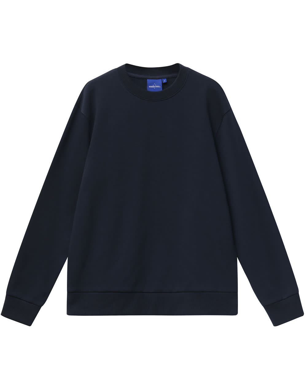 Unisex Airlayered CVC Crew Neck Sweater [53-FL05]