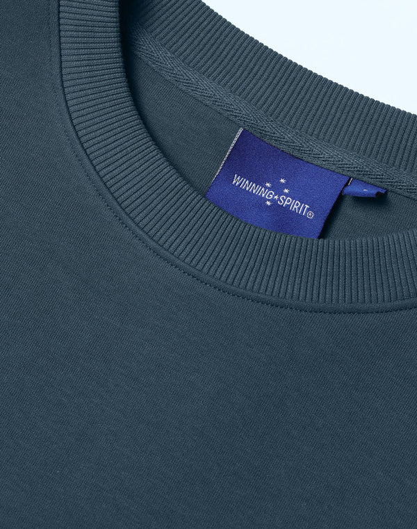 Unisex Airlayered CVC Crew Neck Sweater [53-FL05]