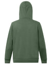 Adults Close Front  Contrast Fleecy Hoodie [53-FL09]